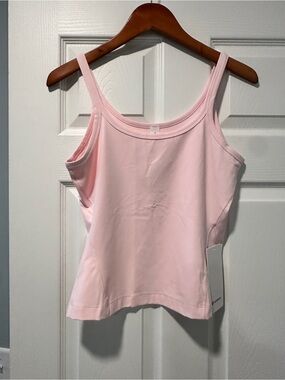 lululemon athletica Light Pink Tank with Scoop Neck